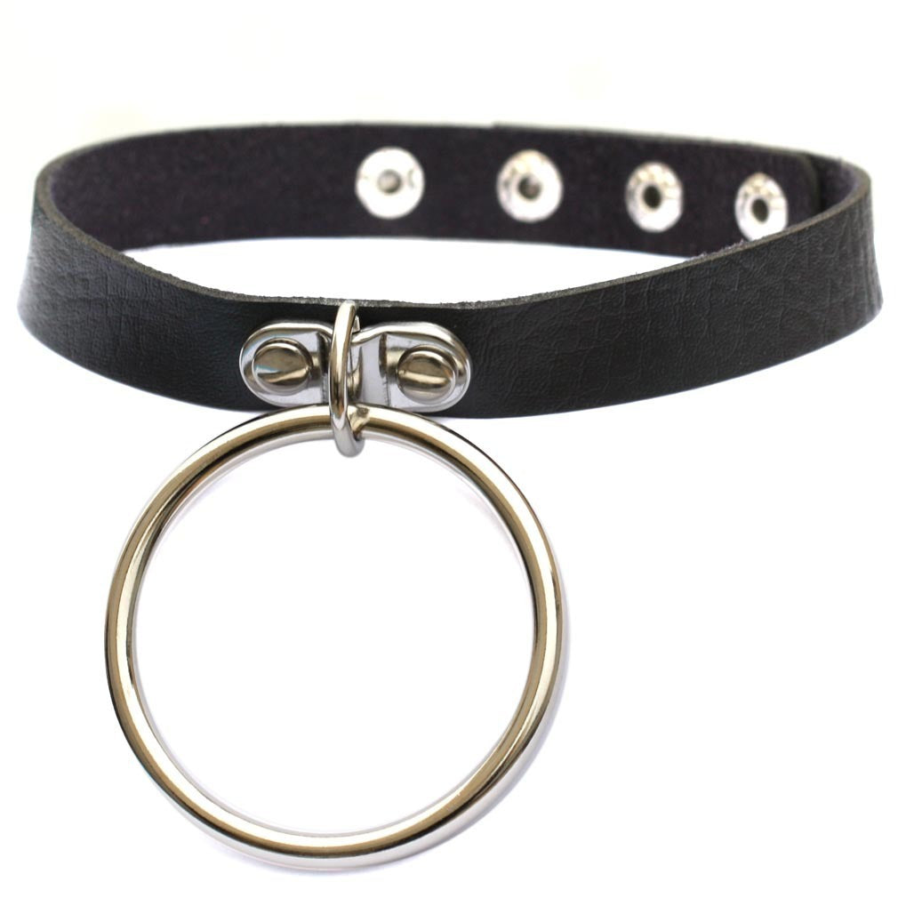Erotic wear big ring collar