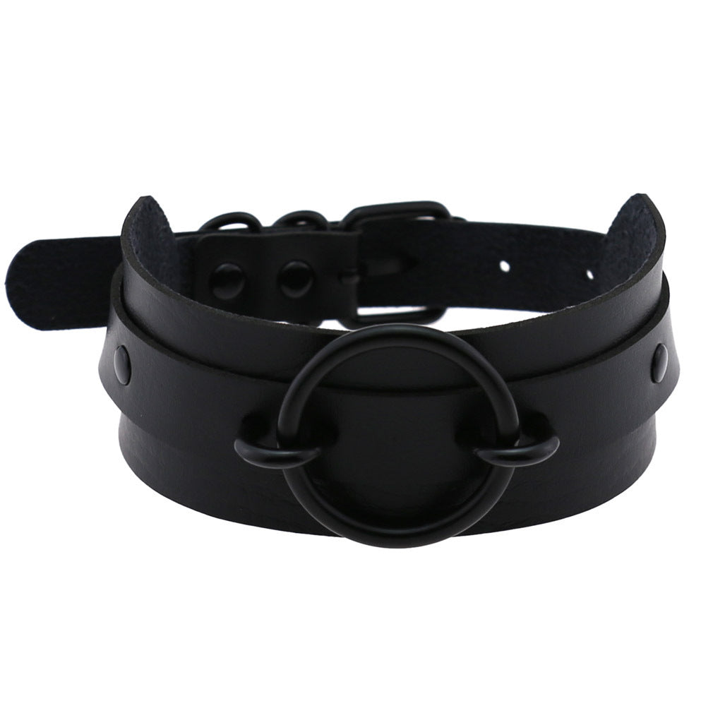 Erotic wear big ring collar