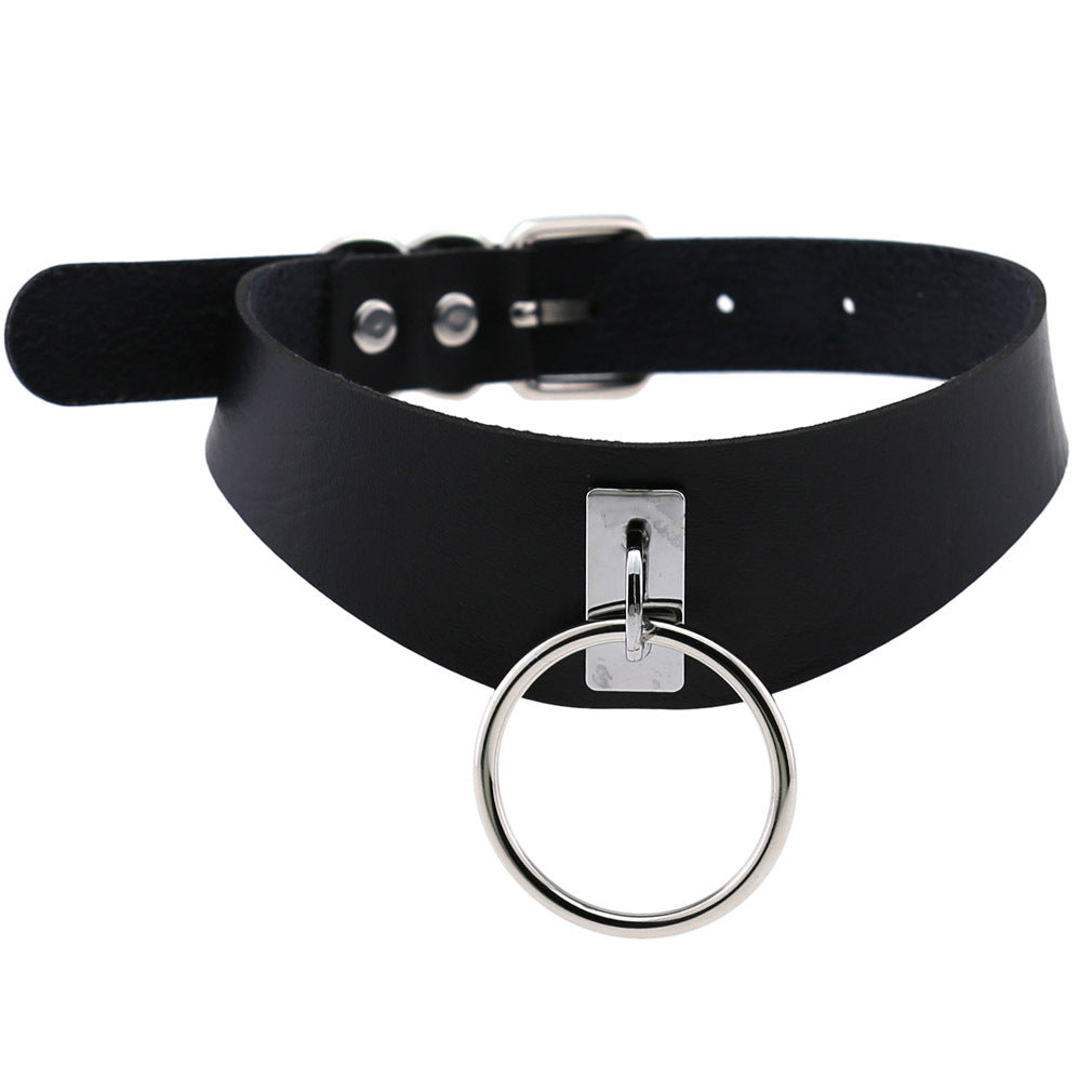 Erotic wear big ring collar