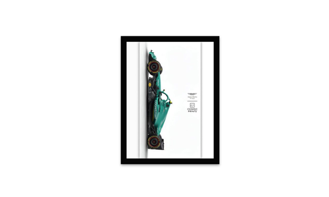 Formula One Frame Collection – Set of 6 Premium Framed Racing Prints for Wall Decor