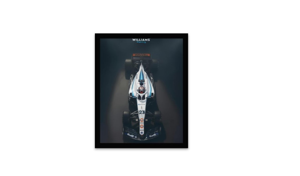 Formula One Frame Collection – Set of 6 Premium Framed Racing Prints for Wall Decor