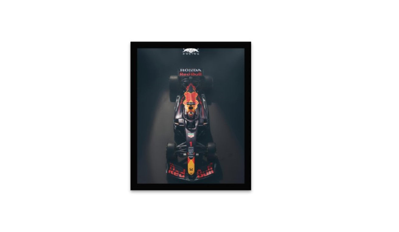 Formula One Frame Collection – Set of 6 Premium Framed Racing Prints for Wall Decor
