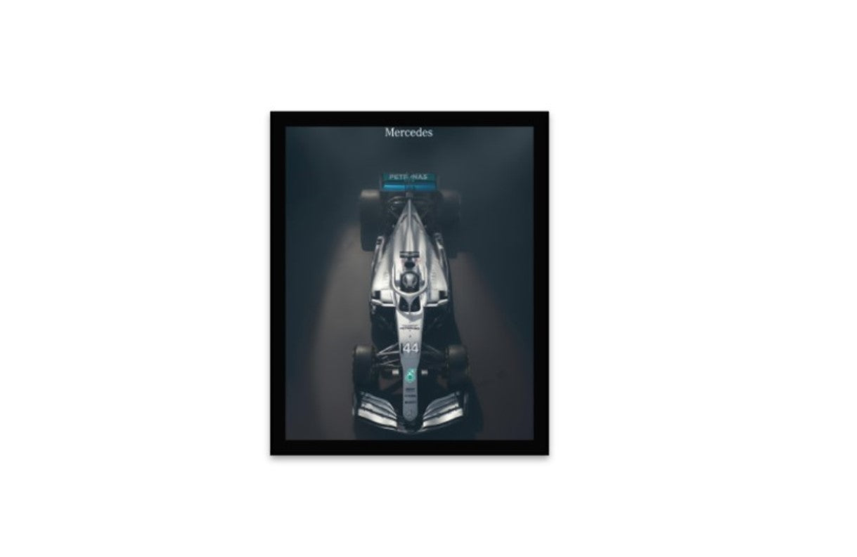 Formula One Frame Collection – Set of 6 Premium Framed Racing Prints for Wall Decor